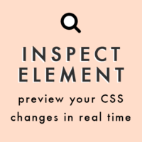 Inspect Element: The Best Tool for Learning CSS via The Blog Market