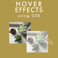 Add hover effects to your blog using CSS! via The Blog Market