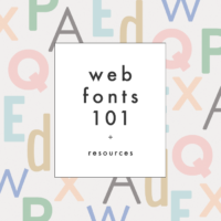 Web Fonts 101 | The Blog Market