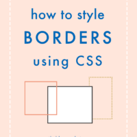 Styling Borders with CSS | The Blog Market