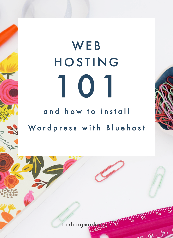 Web Hosting 101 How To Install Wordpress With Bluehost The Images, Photos, Reviews