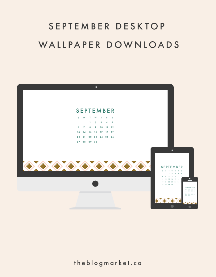 September Desktop Wallpaper Download | The Blog Market