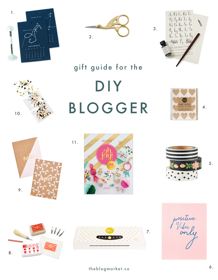 Gift Guide for the DIY Blogger | The Blog Market