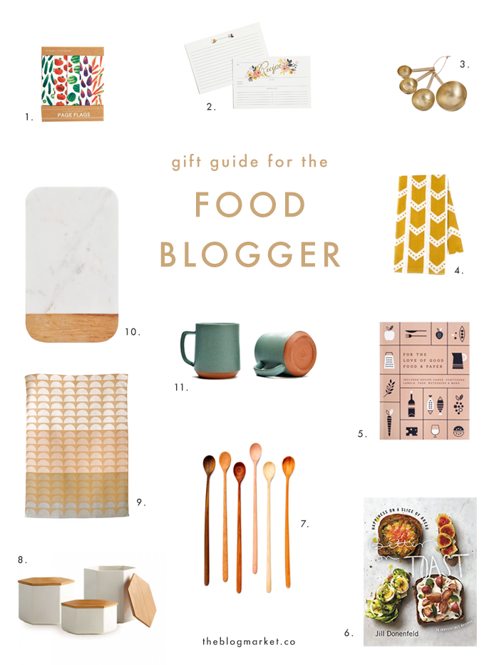 Gift Guide for the Food Blogger | The Blog Market