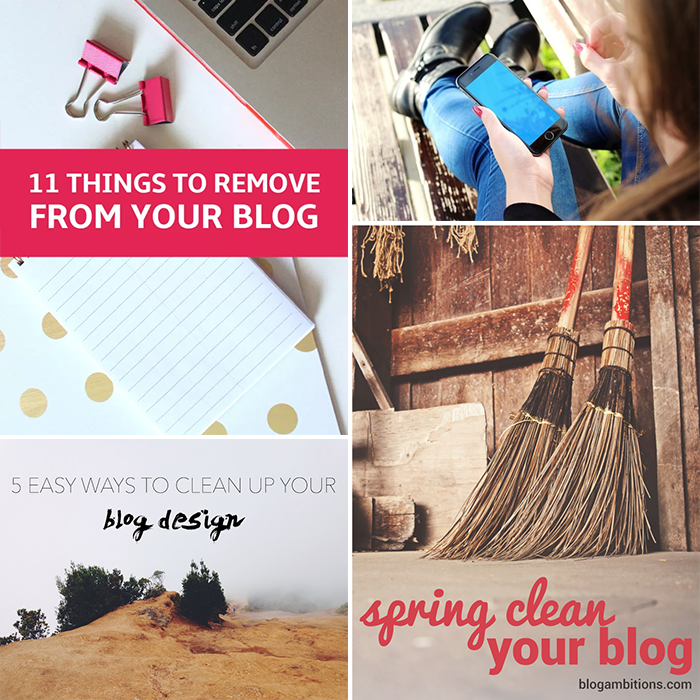 How to Clean Up Your Blog Design