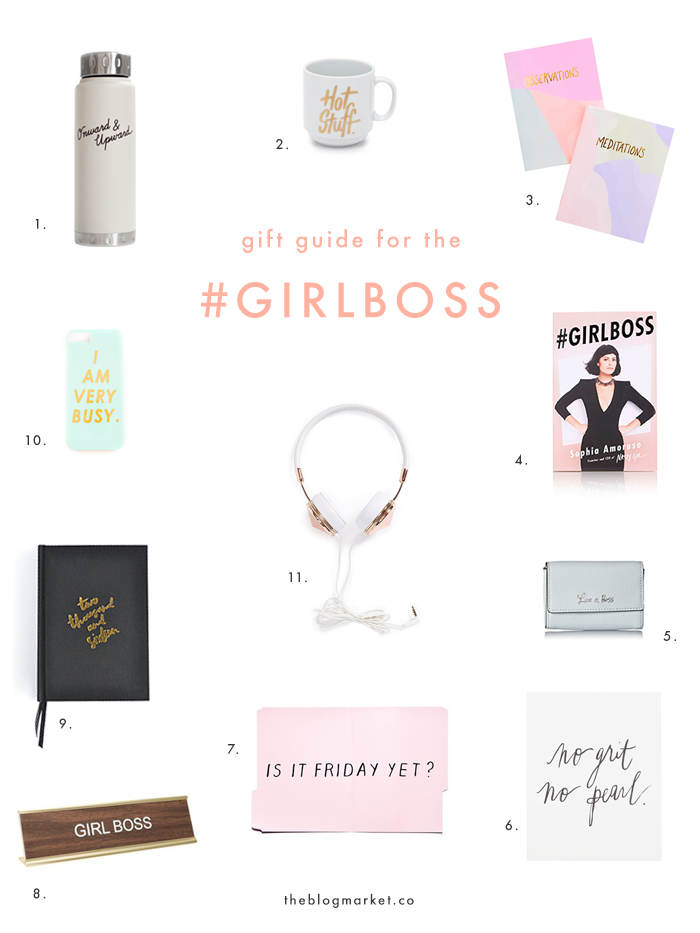 Gift Guide for the Girl Boss | The Blog Market