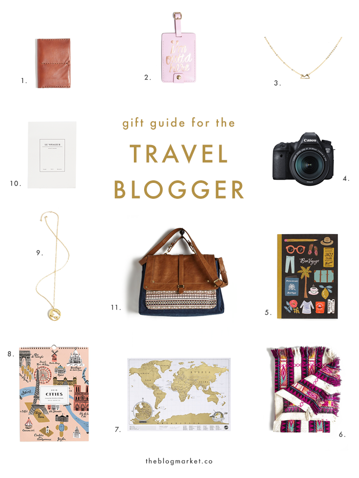 Gift Guide for the Travel Blogger | The Blog Market