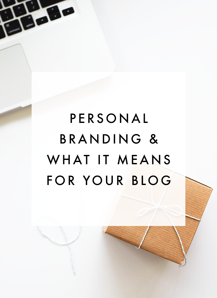 On building a personal brand based off your blog 