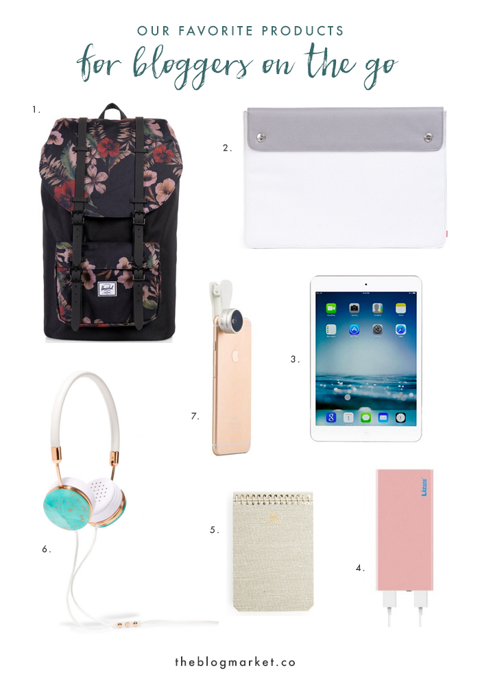 The Best Products for Bloggers On The Go | The Blog Market