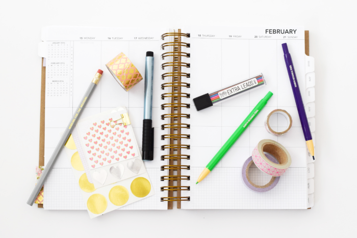 How to Get The Most From Your Personal Planner | Workspace Inspiration | The Blog Market