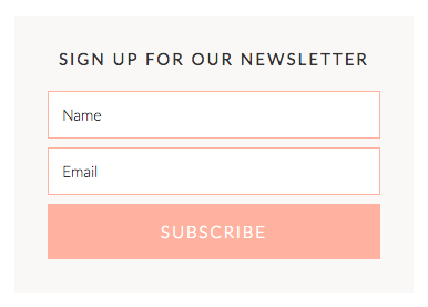How to Customize Your MailChimp Sidebar Opt-in Form