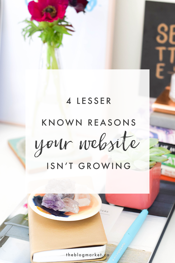 4 Lesser Known Reasons Your Website Isn't Growing | The Blog Market