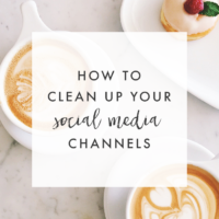 Social Media Declutter - How to Clean Up your Social Media via The Blog Market