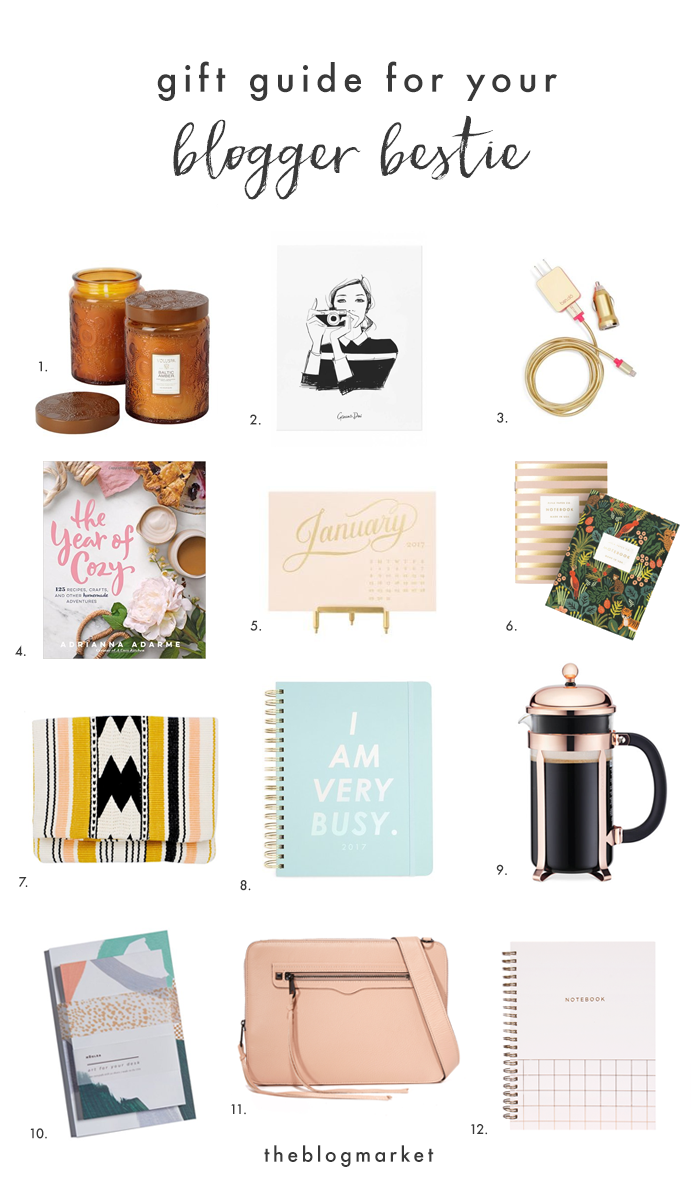 Gift Guide For Your Blogger Bestie | The Blog Market