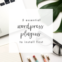 5 WordPress Plugins to Install Right Away | The Blog Market