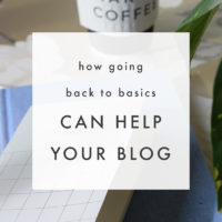 Back to Basics Blogging | The Blog Market
