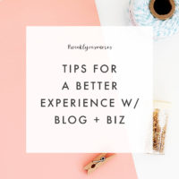 Blog & Biz Tips - The Blog Market