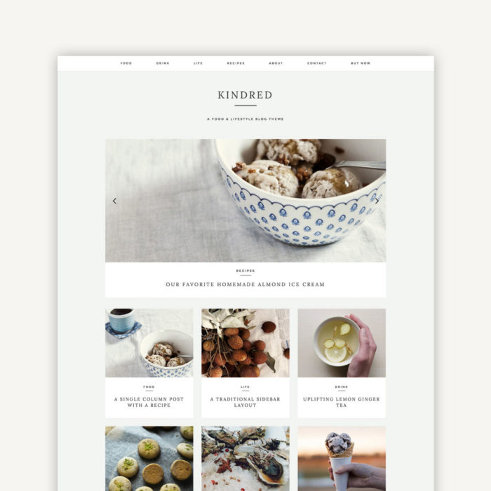 Kindred WordPress Theme by Station Seven