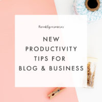 Blog Productivity Tips - The Blog Market