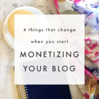 4 Things That Change When You Start Monetizing Your Blog - The Blog Market