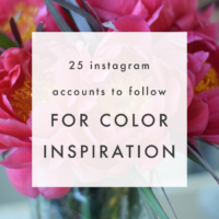 Top 25 Instagram Accounts for Color Inspiration - The Blog Market