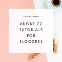 Adobe Creative Cloud & Photoshop Tutorials for Bloggers - The Blog Market