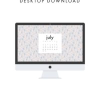 July Calendar Desktop Download