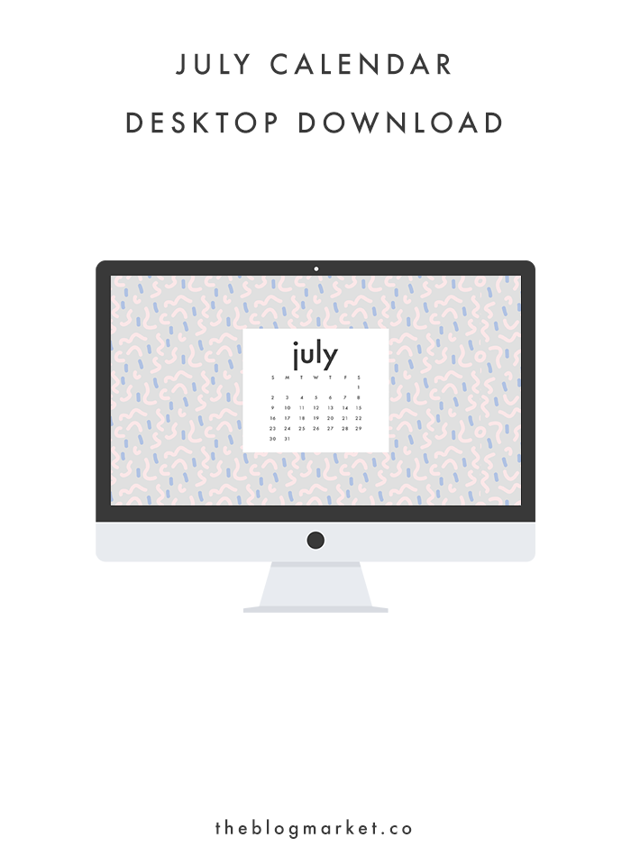 July Calendar Desktop Download