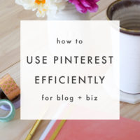 How to Use Pinterest Efficiently - the blog market