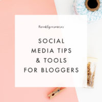 Weekly Resources: Social Media Tips for Bloggers - The Blog Market