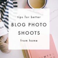 Tips for Better Blog Photo Shoots - The Blog Market