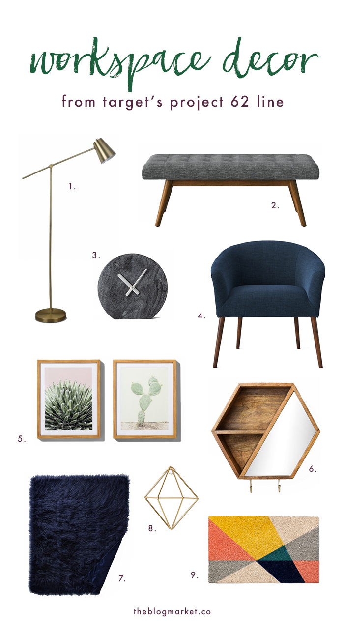Workspace Decor Ideas from Targets Project 62 Line - The Blog Market
