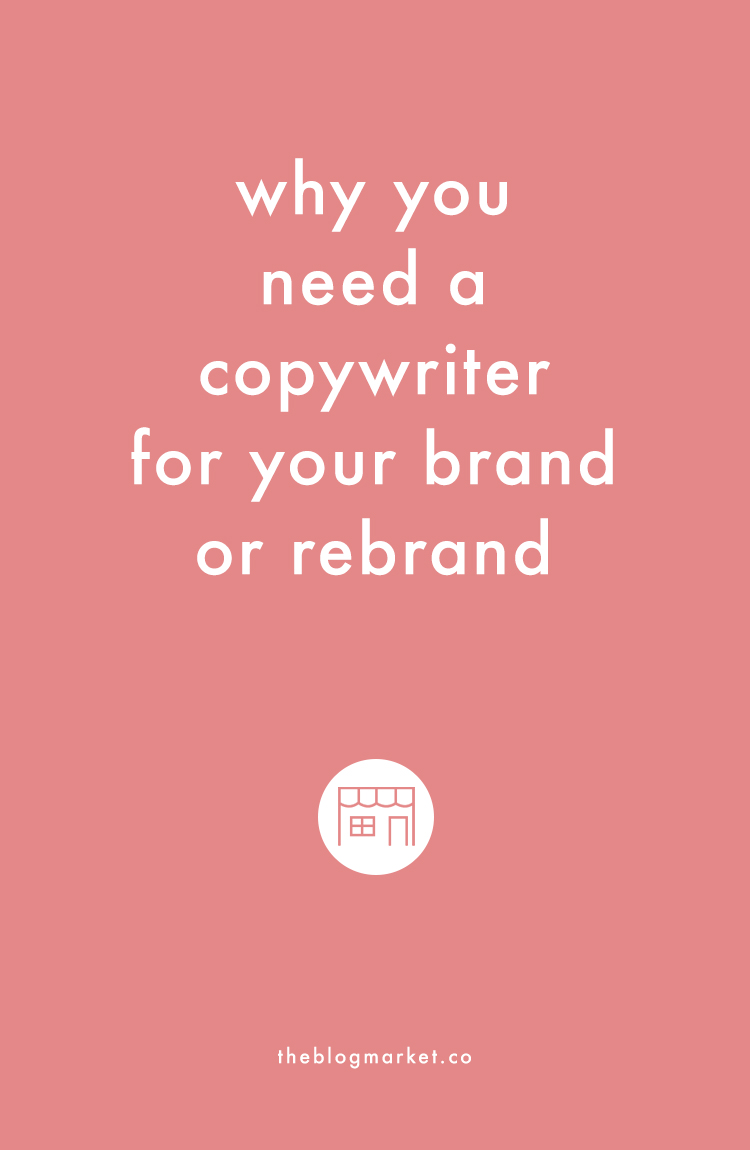 why you need a copywriter for your rebrand